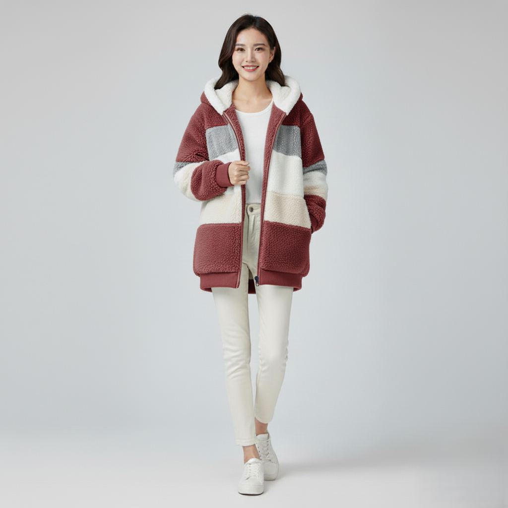 Den Graaf® | Gewatteerd jas met fleecevoering