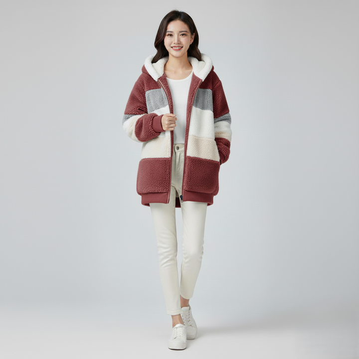 Den Graaf® | Gewatteerd jas met fleecevoering