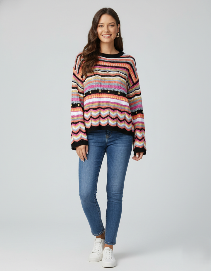 Den Graaf® | COLOR POP SWEATER