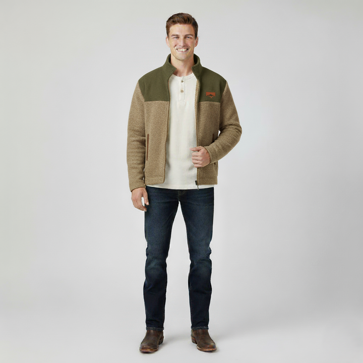 Den Graaf® | Casual heren fleecejack