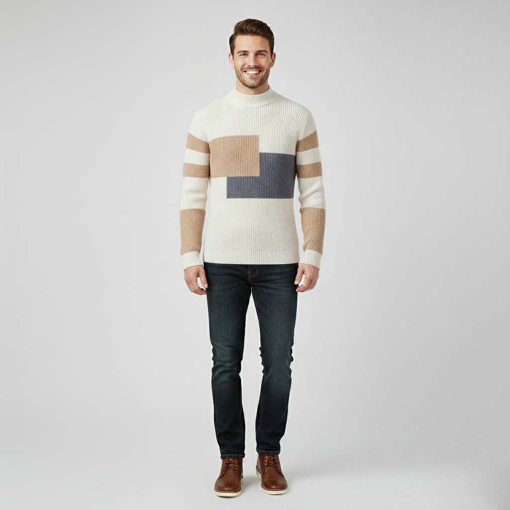 Den Graaf® | Colorblock Sweater