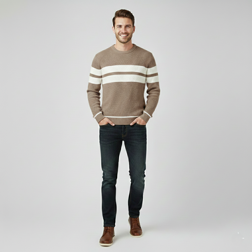 Den Graaf® | Herentrui Met Strepen