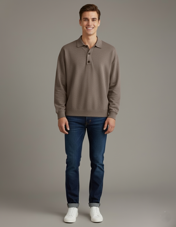 Den Graaf® | Langemouwen Overhemd met Knoopsluiting