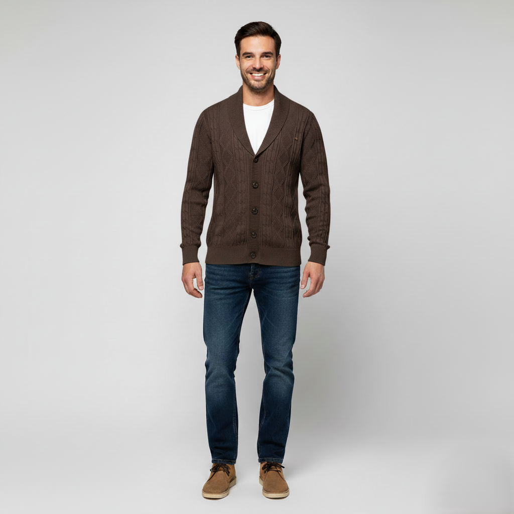 Den Graaf® | Cardigan Met Knopen