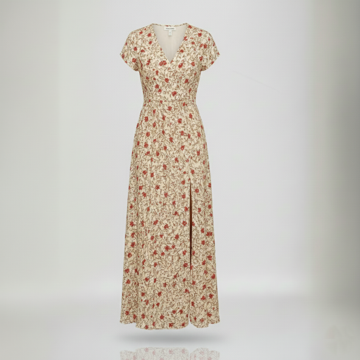 Den Graaf® | Luchtige boho maxi-jurk met bijpassende riem