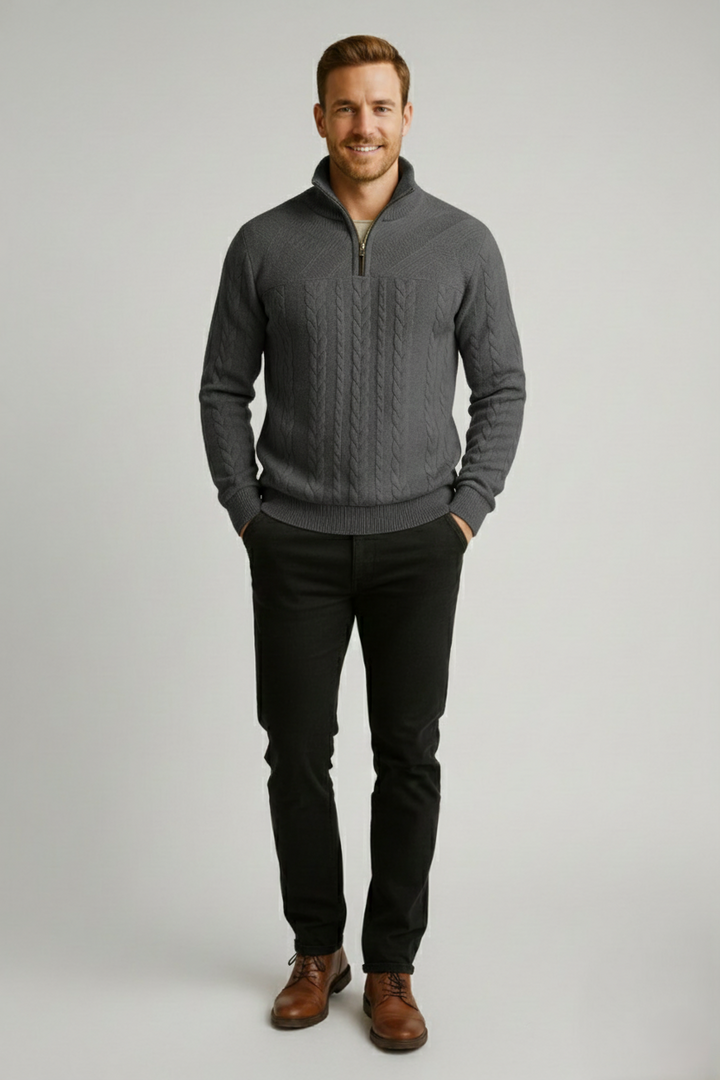 Den Graaf® | Gebreide Zip-Up