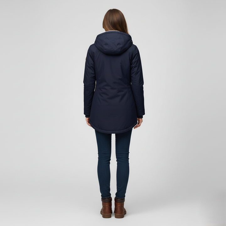 Amélie | Waterdichte winterjas met capuchon