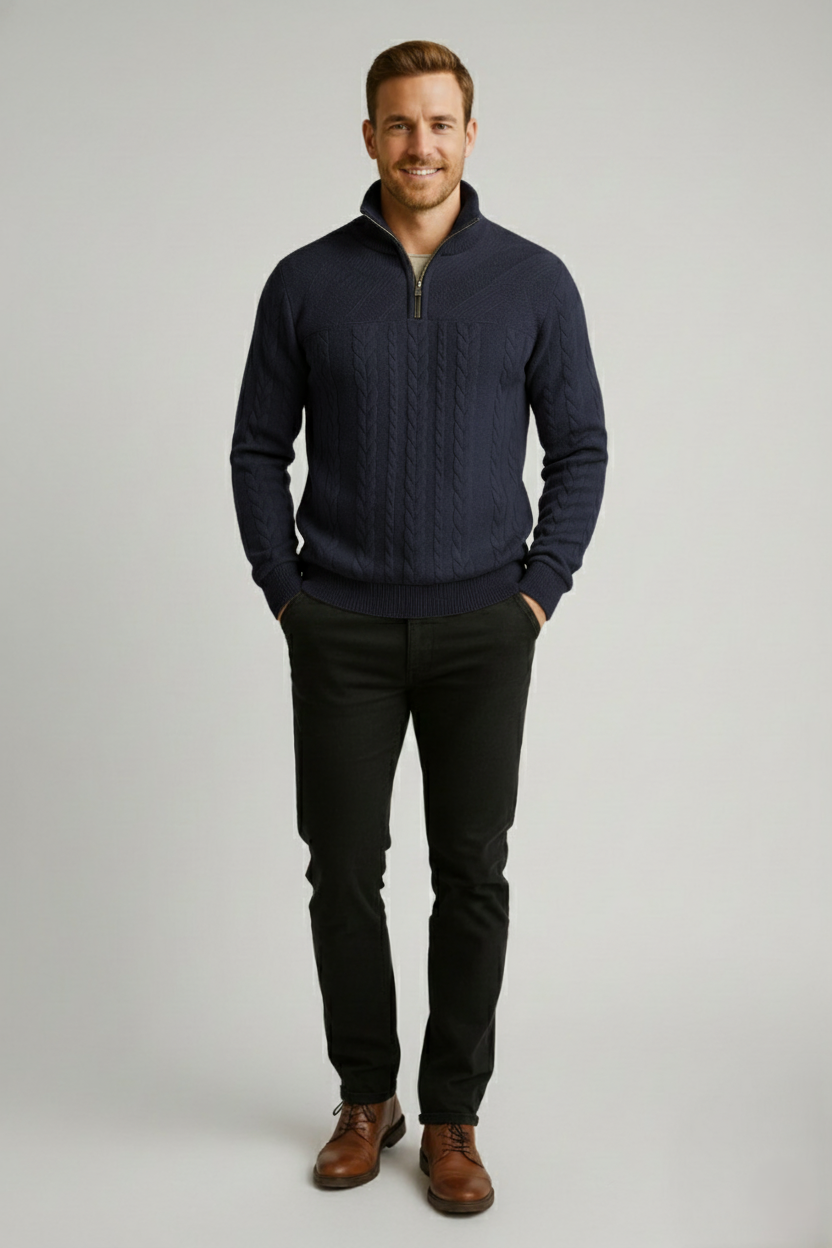 Den Graaf® | Gebreide Zip-Up