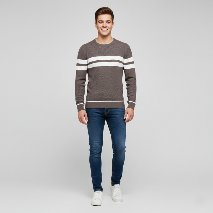 Den Graaf® | Herentrui Met Strepen