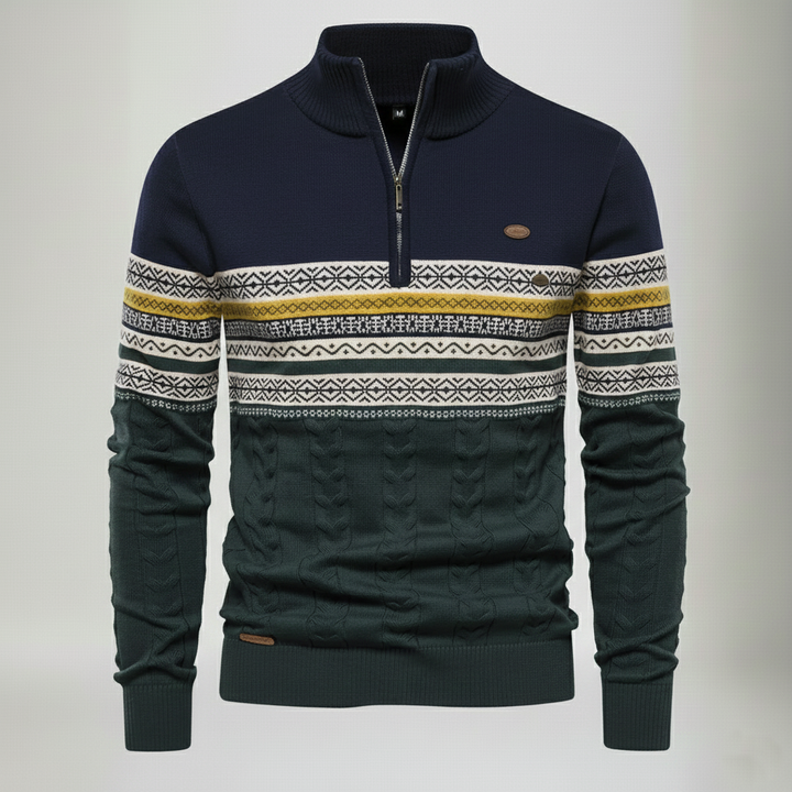 Den Graaf® | Modieuze Trui Met Rits