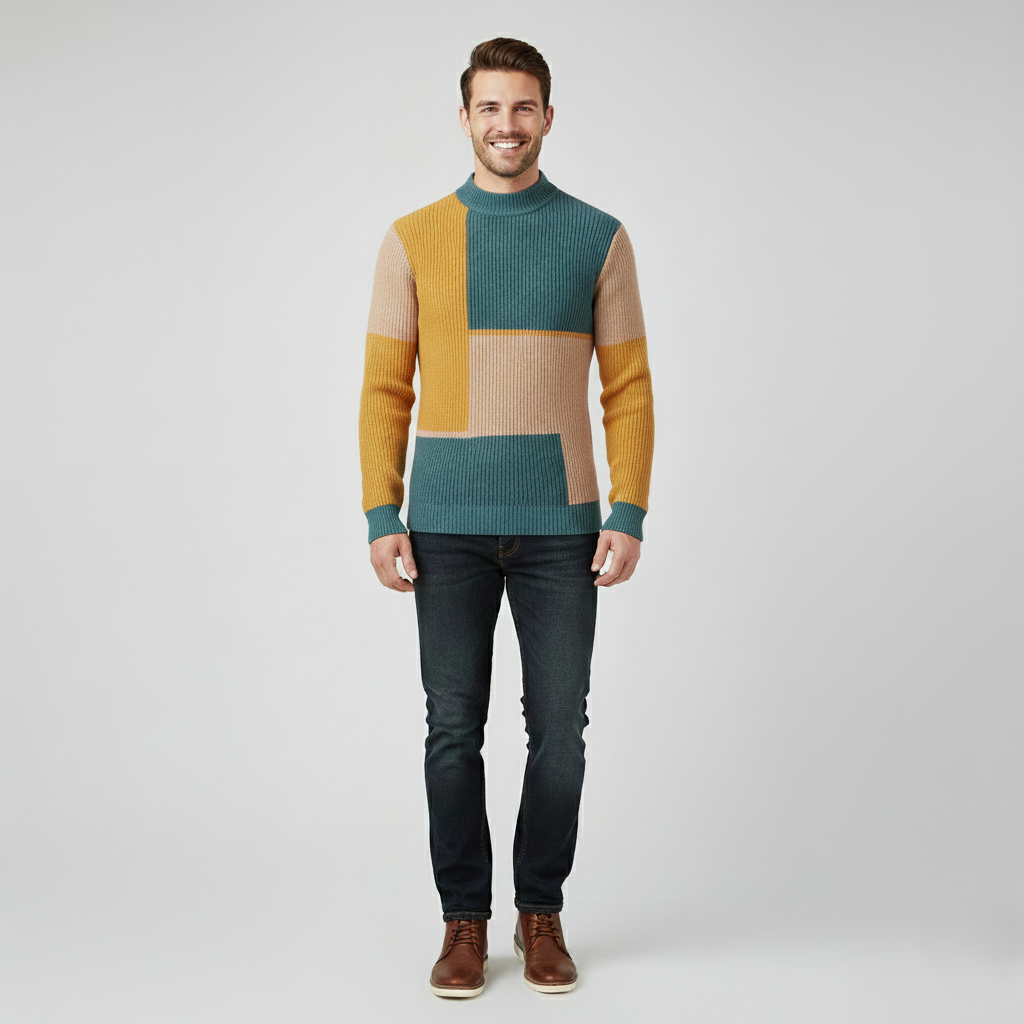 Den Graaf® | Colorblock Sweater