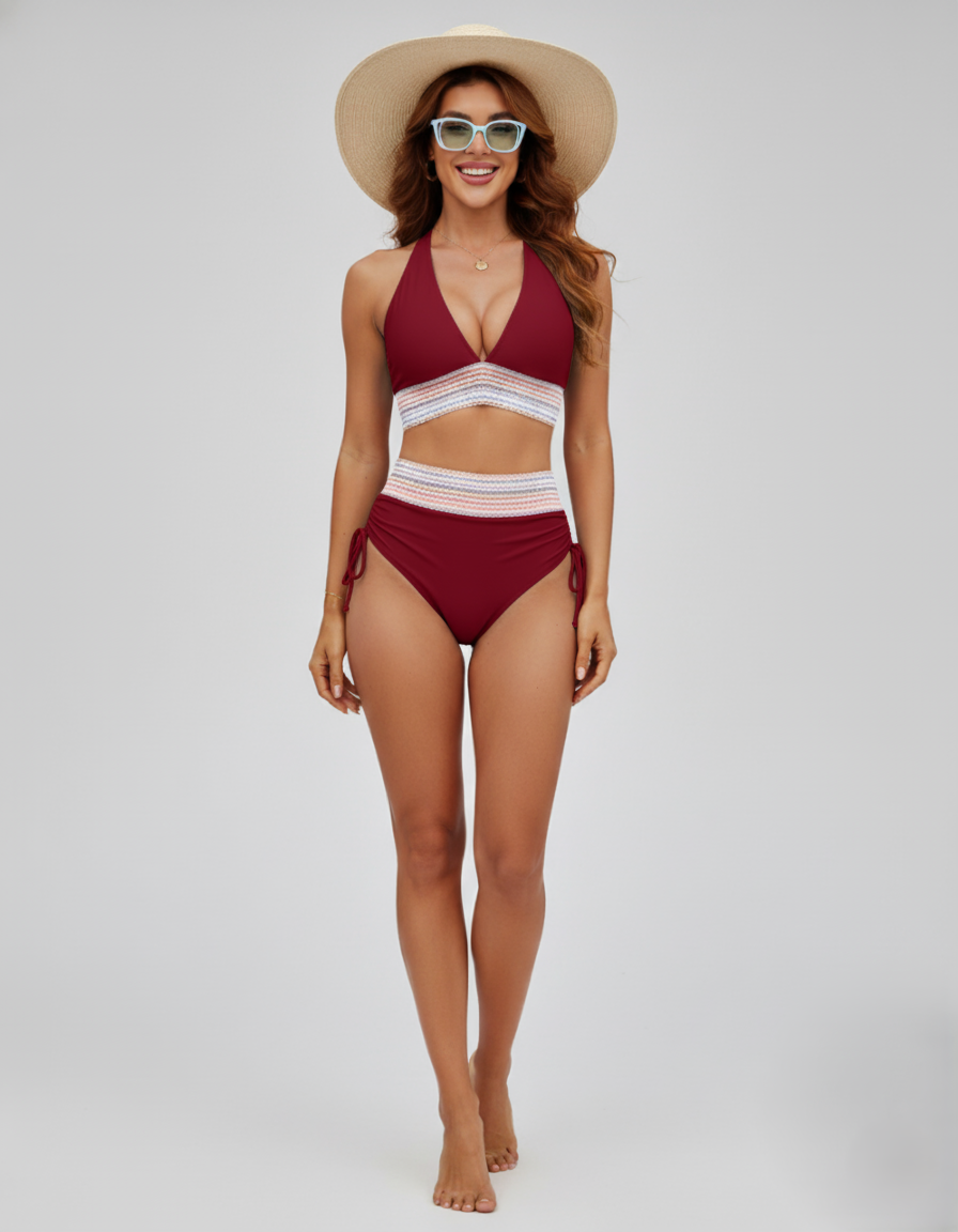 Den Graaf® | Hoge Taille Bikini Set