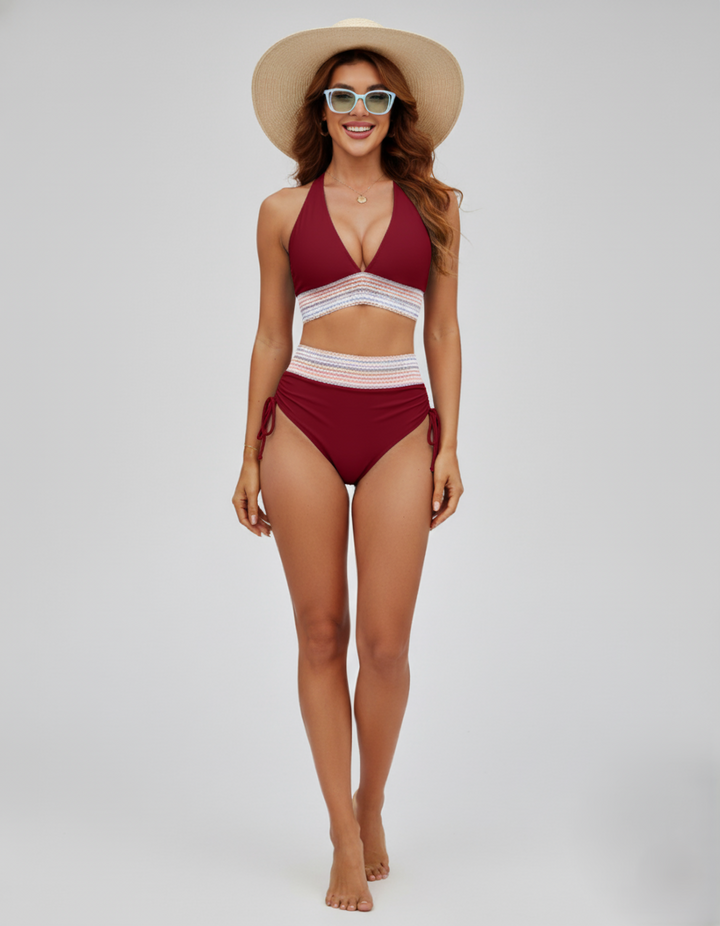 Den Graaf® | Hoge Taille Bikini Set