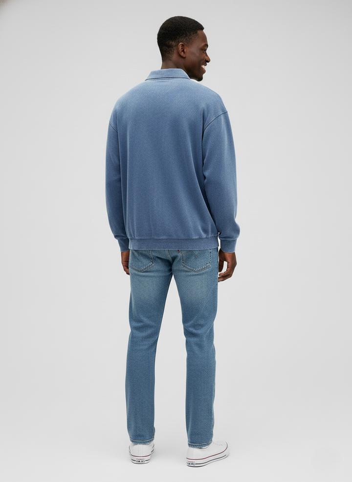 Den Graaf® | Herenpolo met lange mouwen