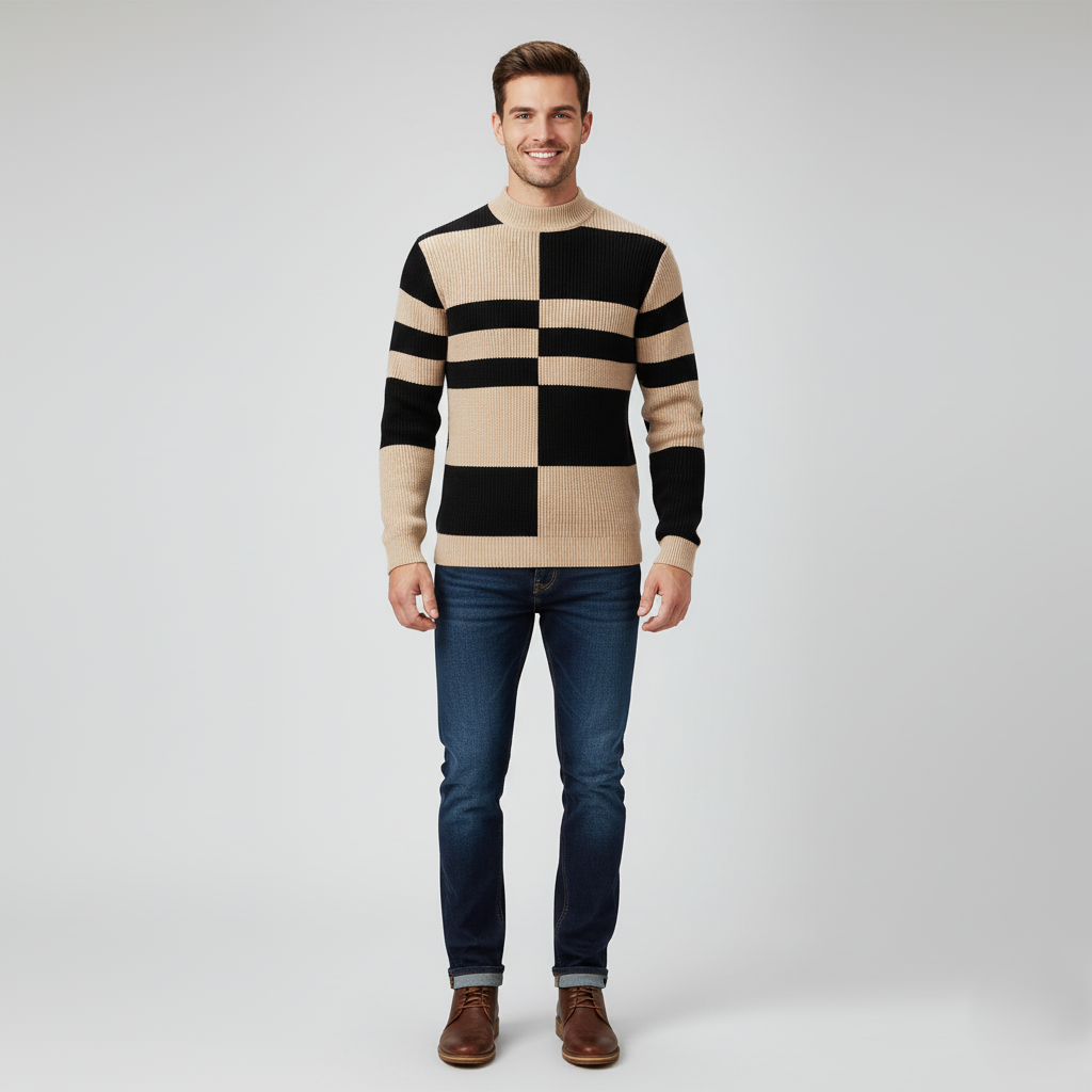 Den Graaf® | Colorblock Sweater