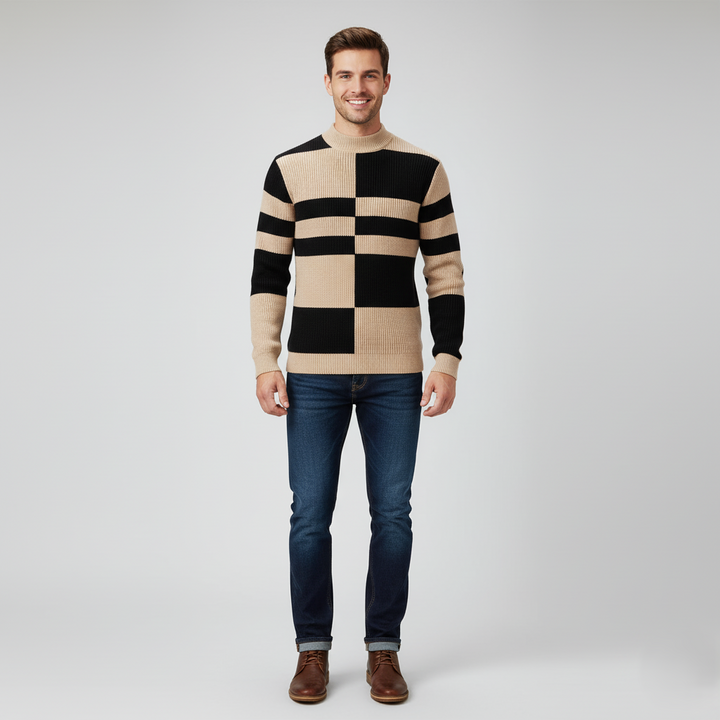 Den Graaf® | Colorblock Sweater