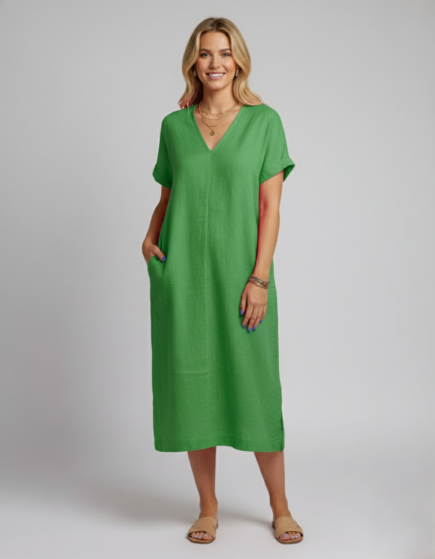 Den Graaf® | Zomerse Jurk met Eenvoudige Elegantie