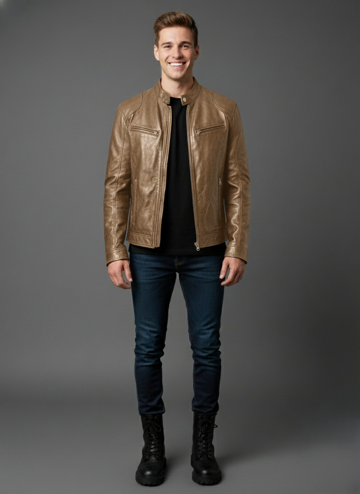 Den Graaf® | Casual Leren Jack