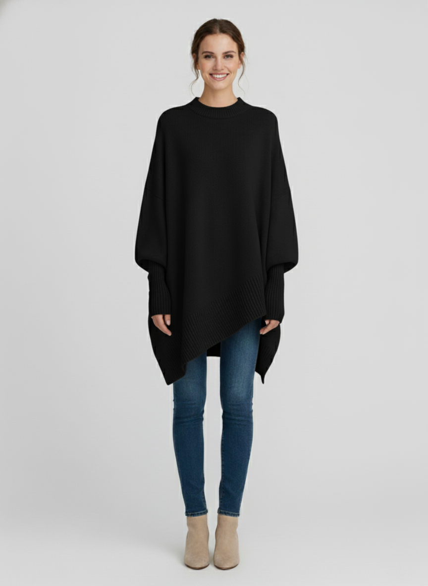 Den Graaf® | Oversized Poncho Sweater