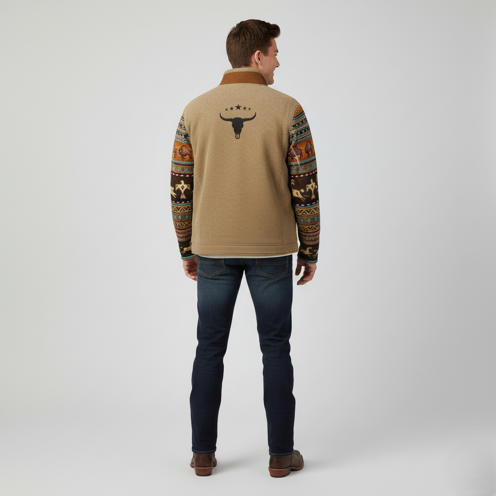 Den Graaf® | Casual heren fleecejack