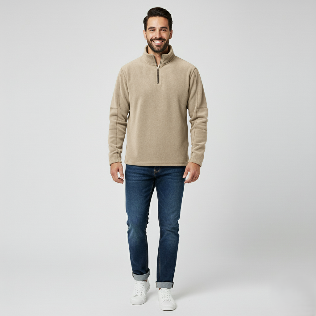 Den Graaf® | Trui Met Kwart Rits