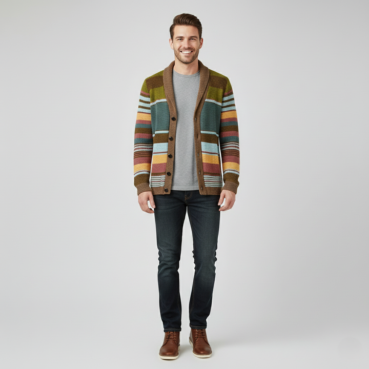 Den Graaf® | Gebreide Gekleurde Sweater