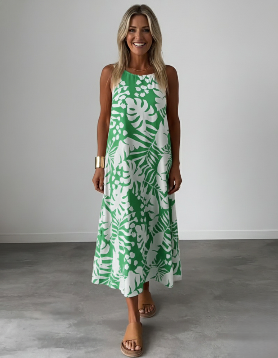 Den Graaf® | Zomerjurk met Tropische Print