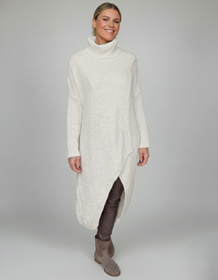 Den Graaf® | Trui met hoge hals en lange mouwen