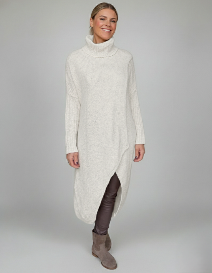 Den Graaf® | Trui met hoge hals en lange mouwen