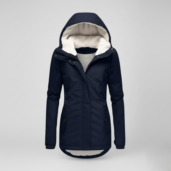 Amélie | Waterdichte winterjas met capuchon