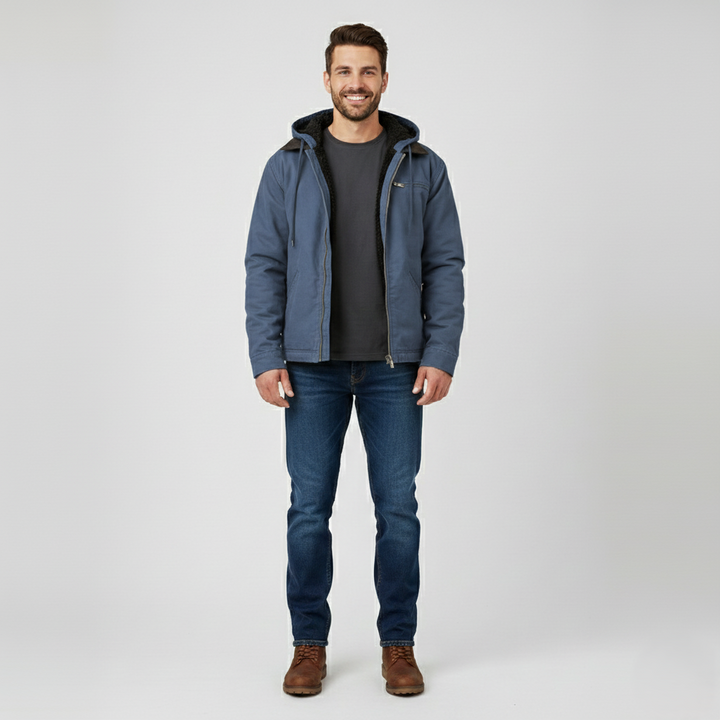 Den Graaf® | Vest met ritssluiting en capuchon