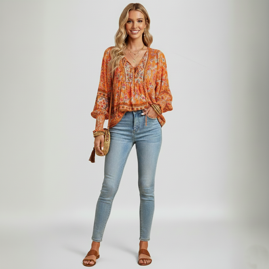 Den Graaf® | STIJLVOL BLOEMENBLOUSE