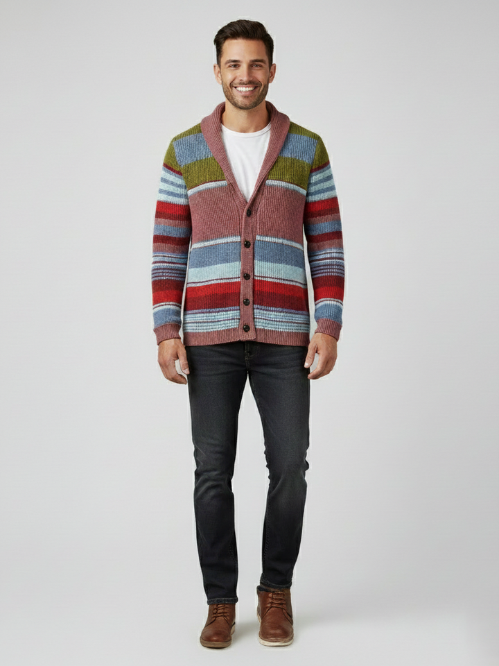 Den Graaf® | Gebreide Gekleurde Sweater