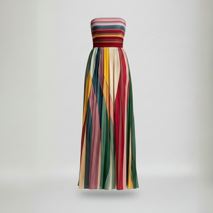 Den Graaf® | Modieuze Kleurrijke Lente Jurk