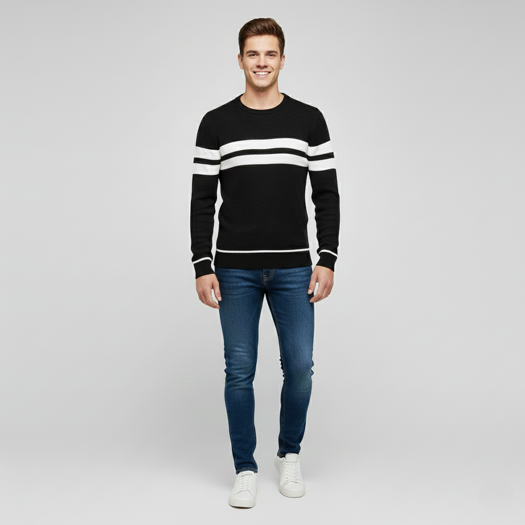 Den Graaf® | Herentrui Met Strepen