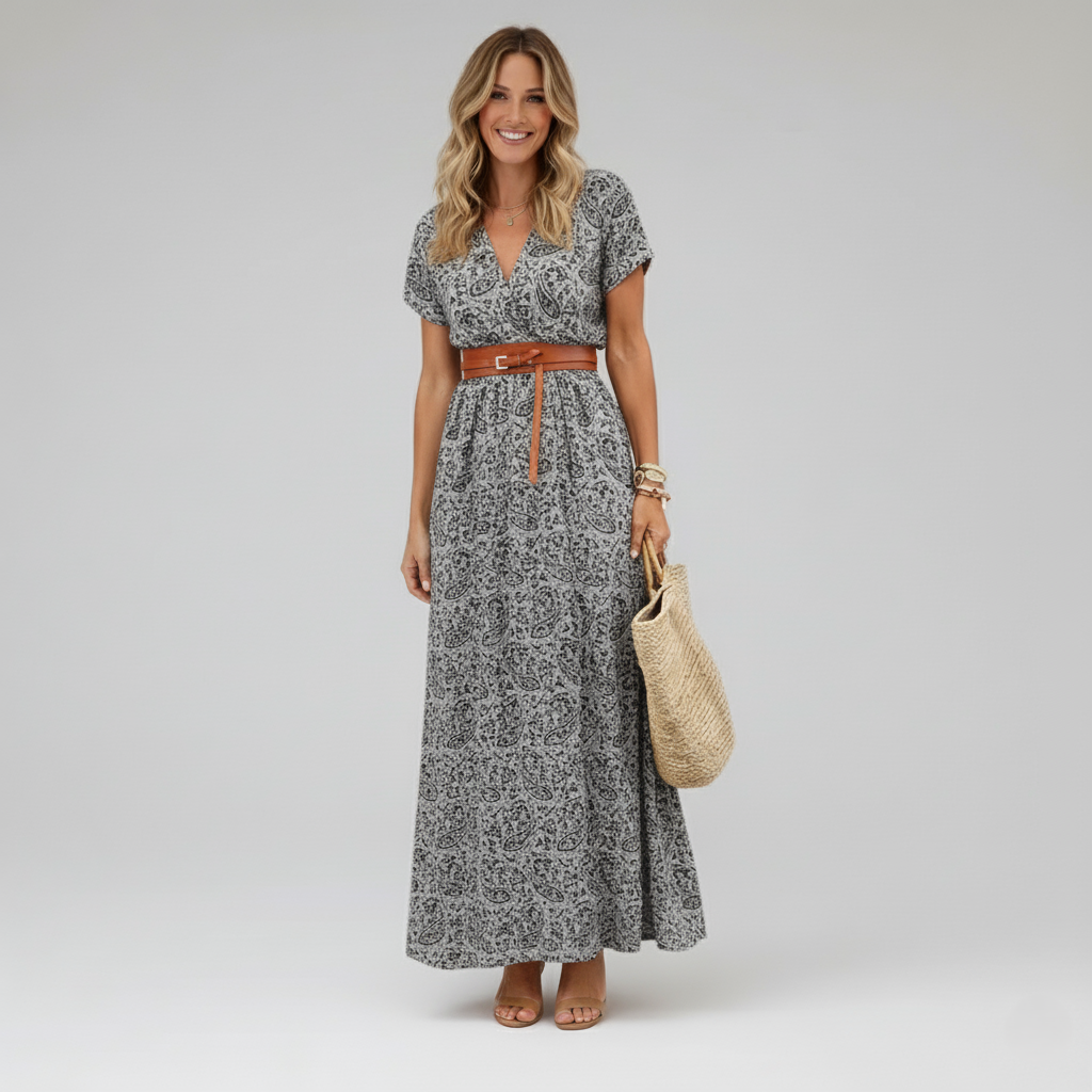 Den Graaf® | Elegante Bohemian Maxi-Jurk
