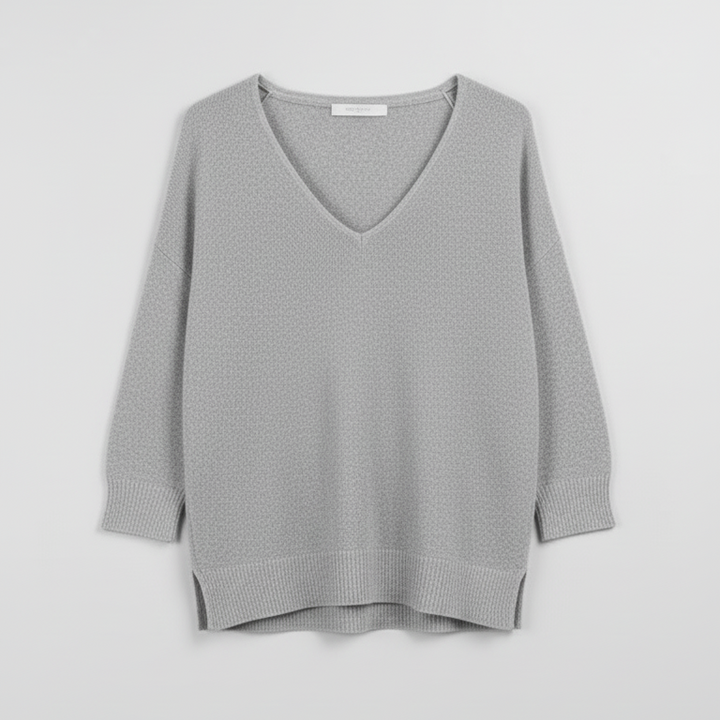 Den Graaf® | Gebreide top met V-hals