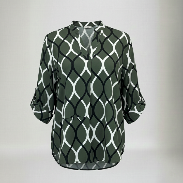Den Graaf® | Blouse met Grafische Print