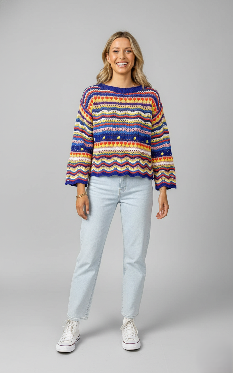 Den Graaf® | COLOR POP SWEATER