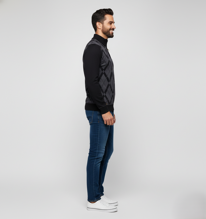 Den Graaf® | Half-Zip Herentrui