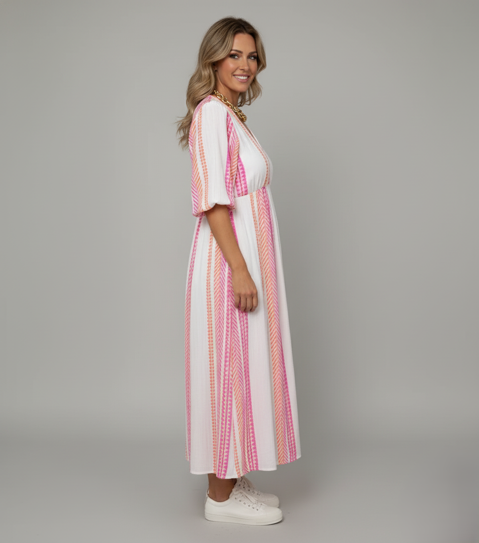 Den Graaf® | Jurk met Mooie Print