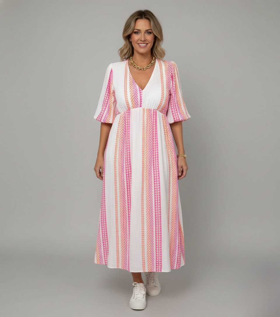 Den Graaf® | Jurk met Mooie Print