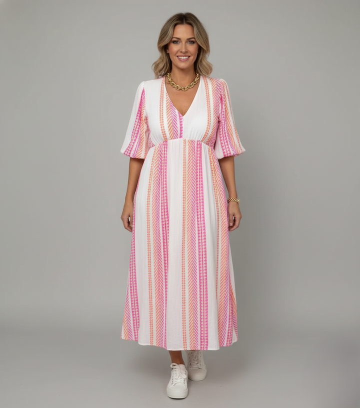 Den Graaf® | Jurk met Mooie Print