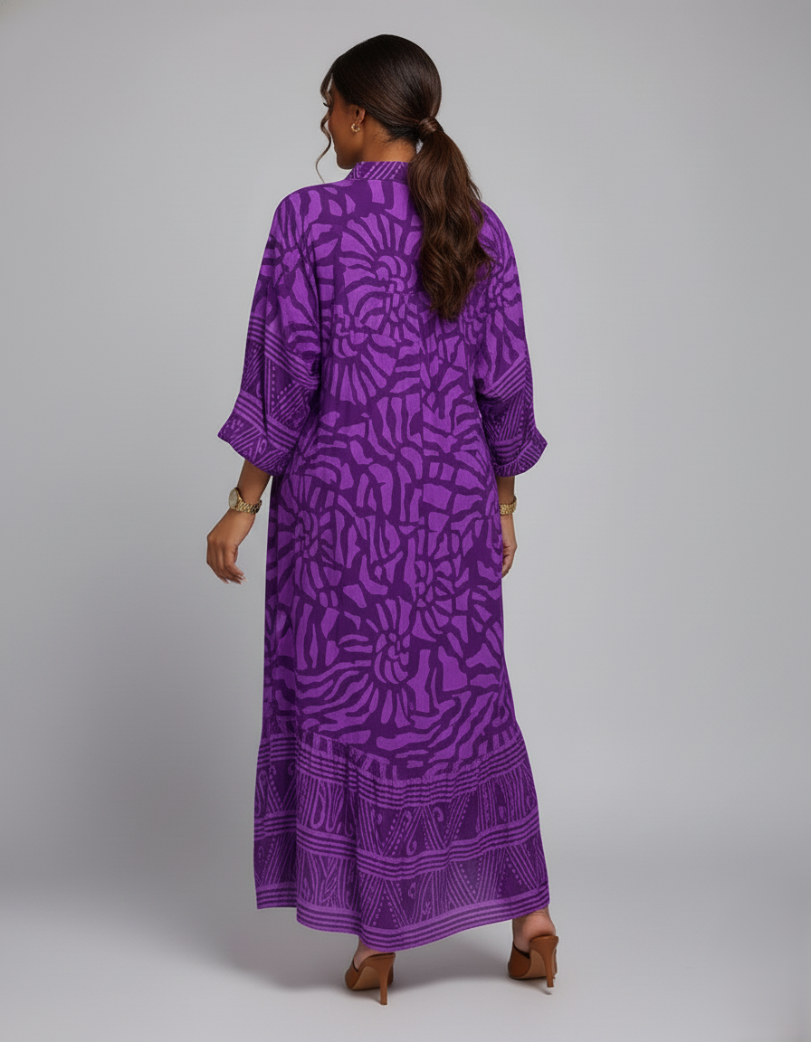 Den Graaf® | Maxi jurk met print