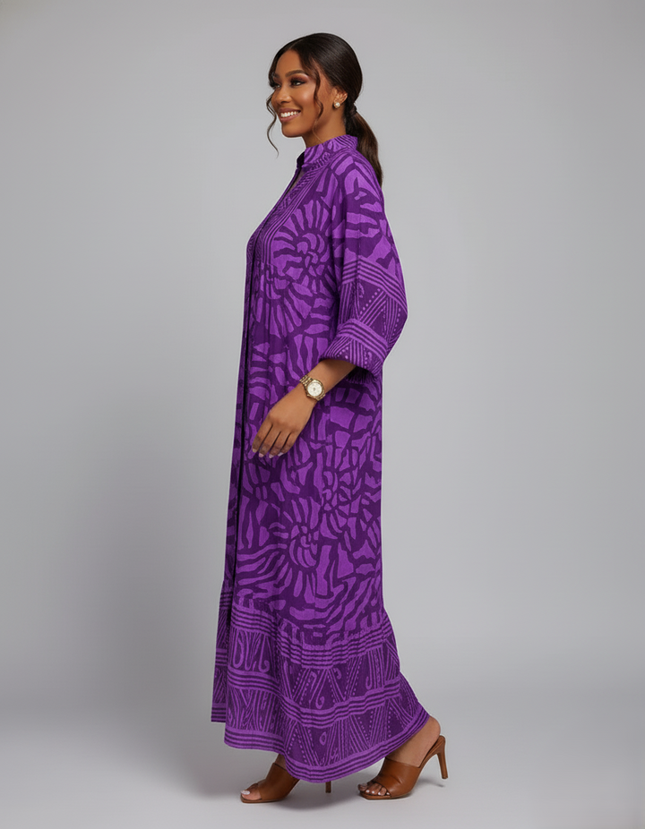 Den Graaf® | Maxi jurk met print