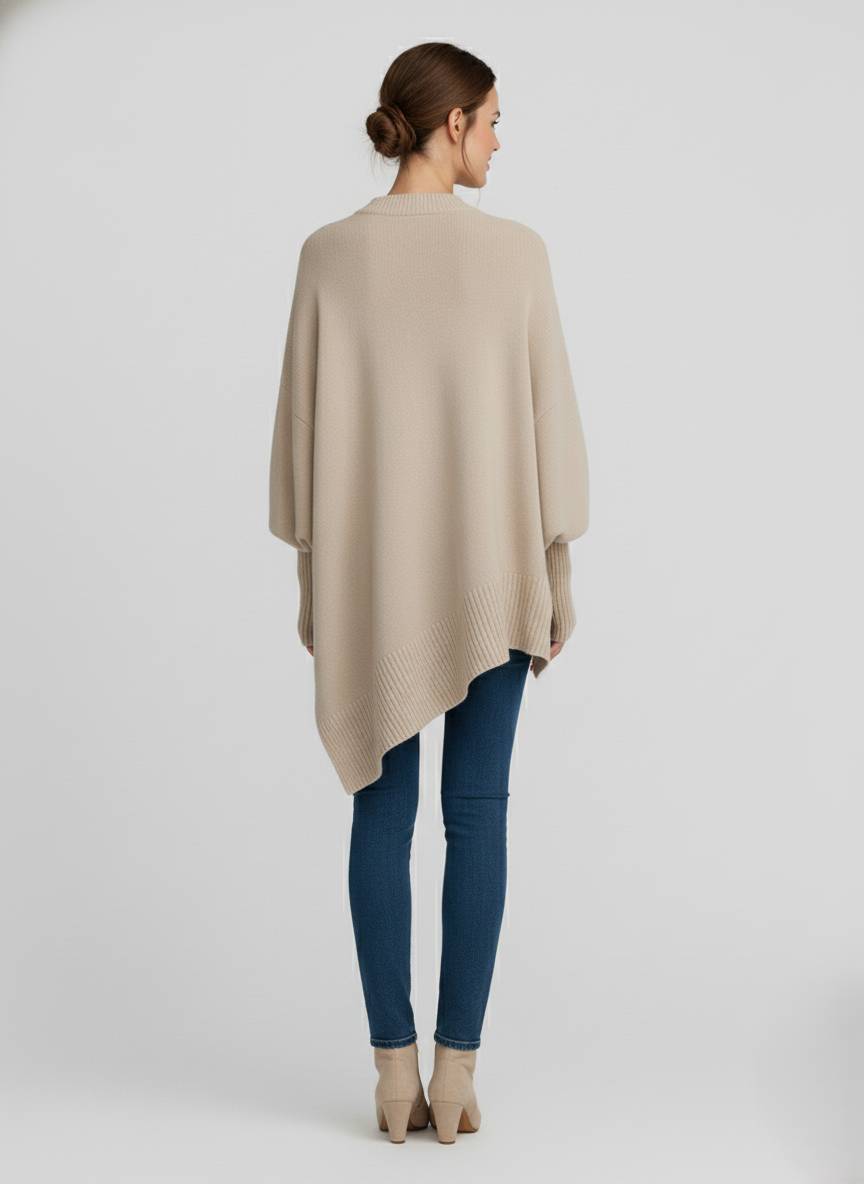 Den Graaf® | Oversized Poncho Sweater