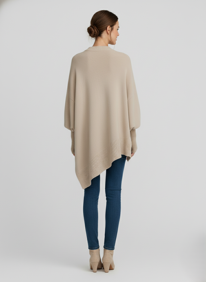 Den Graaf® | Oversized Poncho Sweater