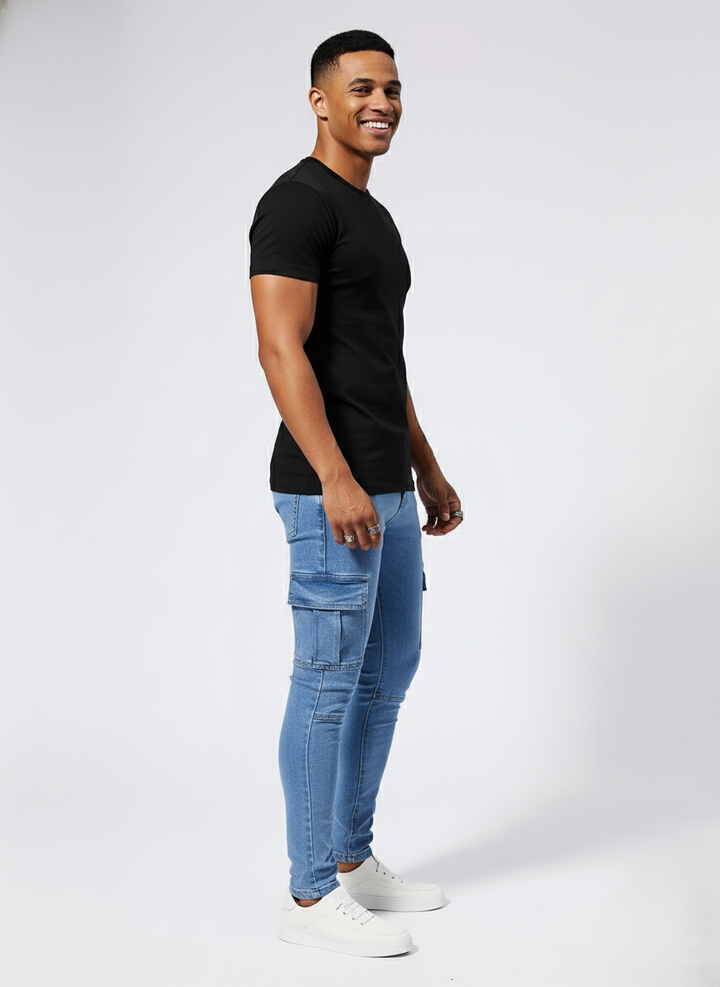 Den Graaf® | Slim Fit Cargo Jeans