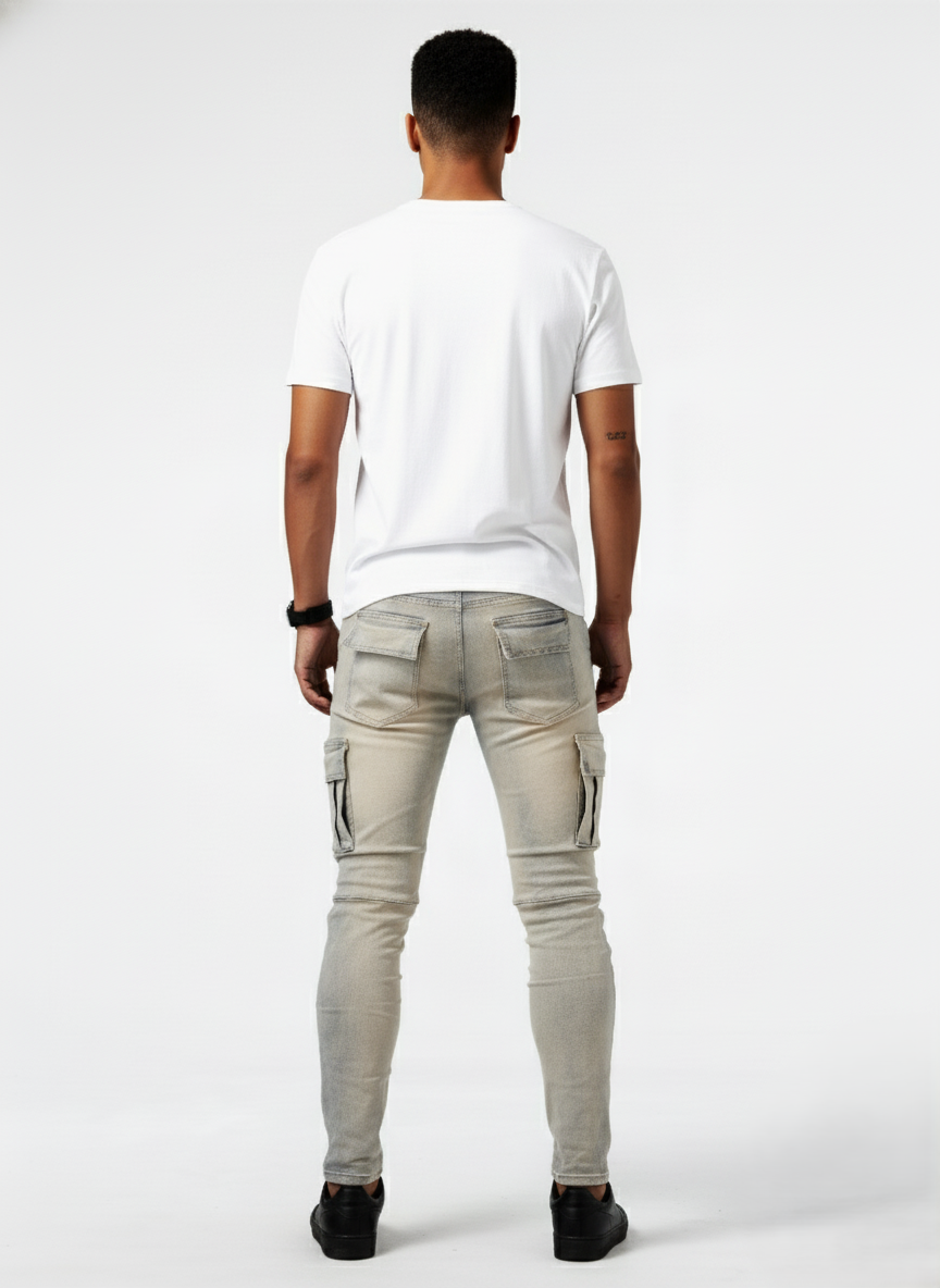 Den Graaf® | Slim Fit Cargo Jeans