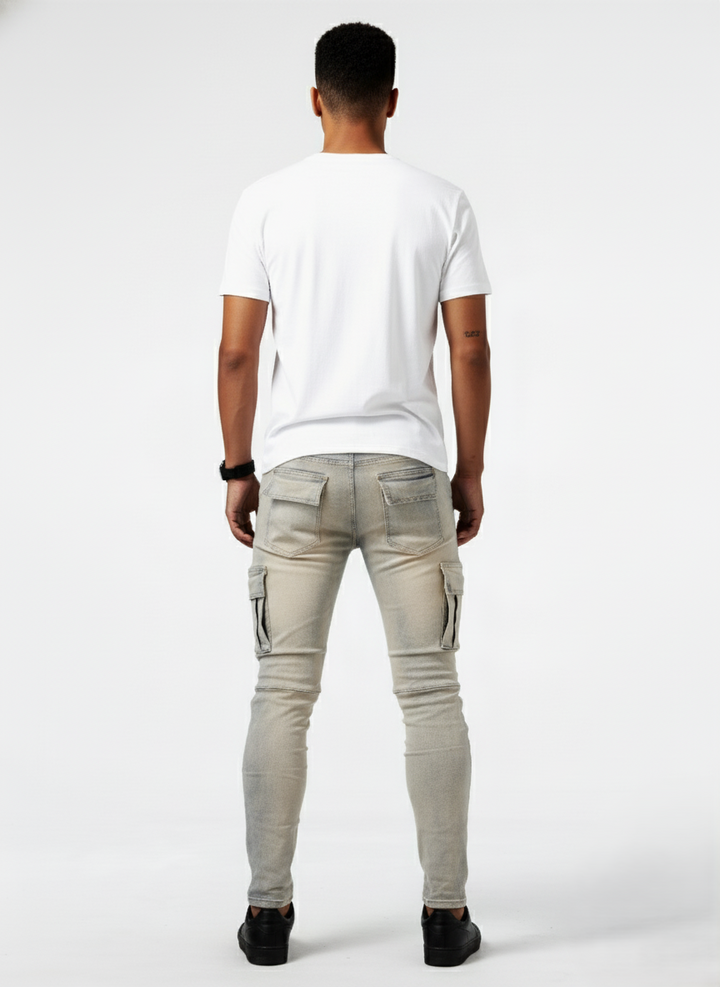 Den Graaf® | Slim Fit Cargo Jeans